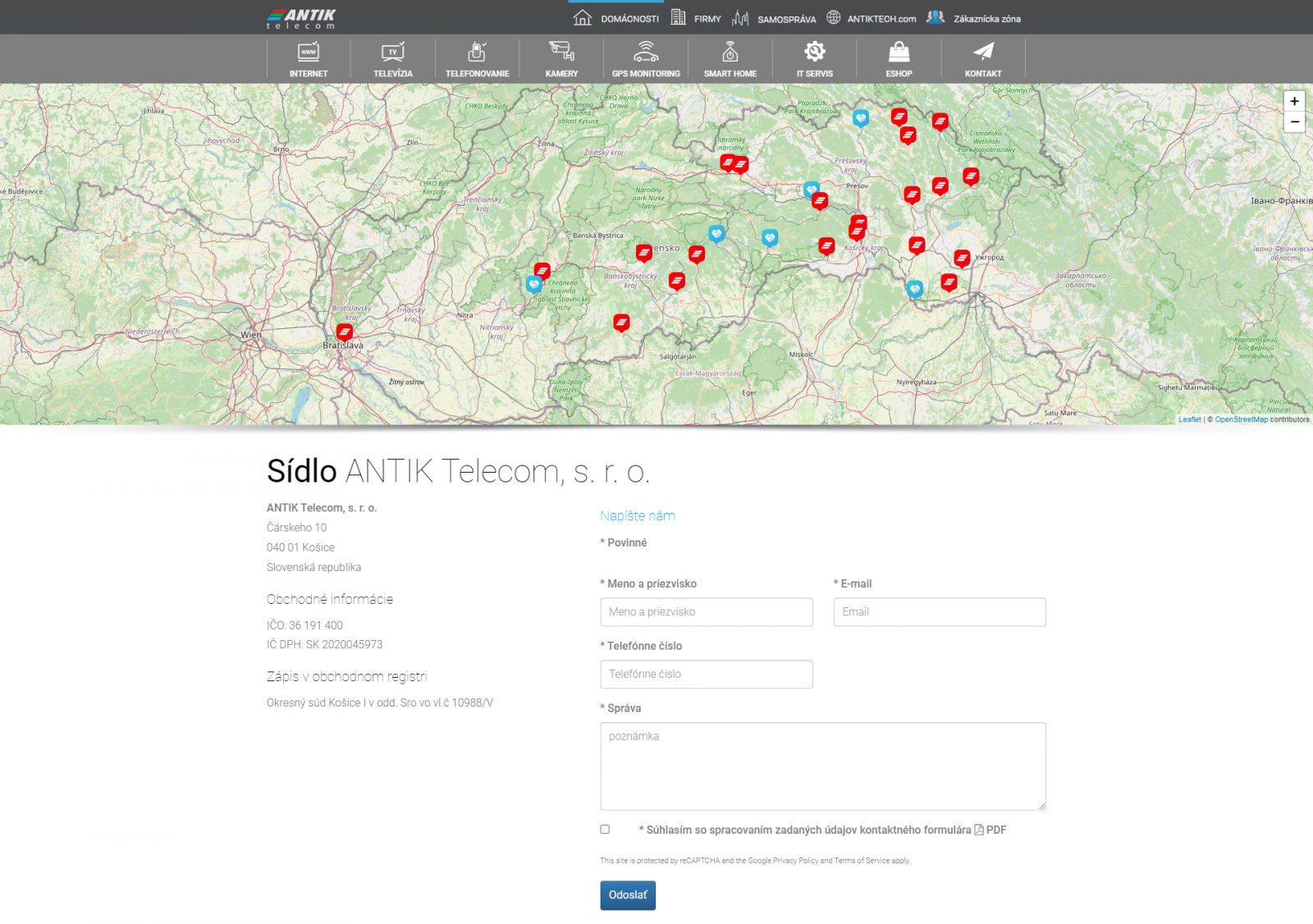Antik telecom kontakt