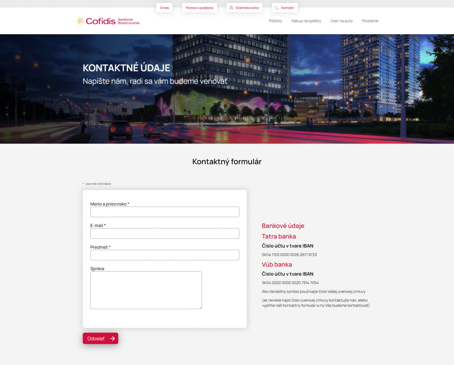 Cofidis kontakt