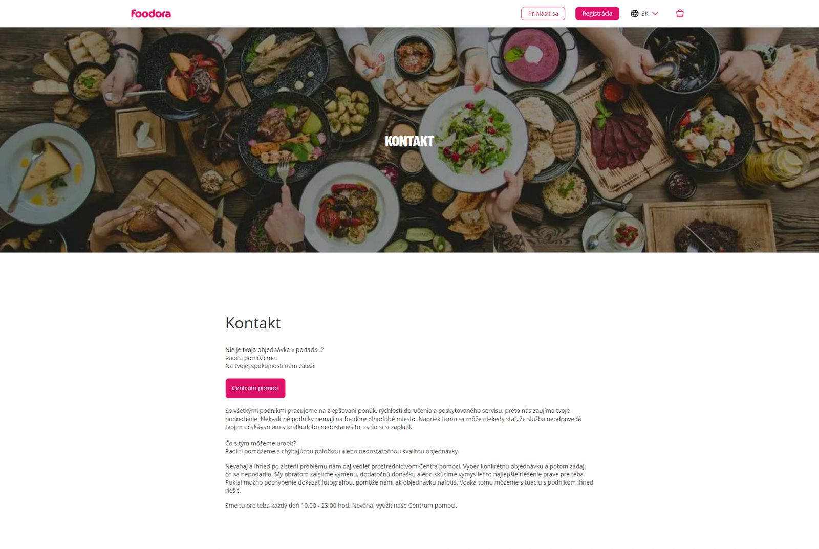 Foodpanda kontakt telefon