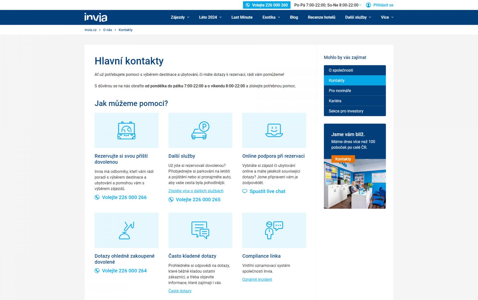 Invia kontakt