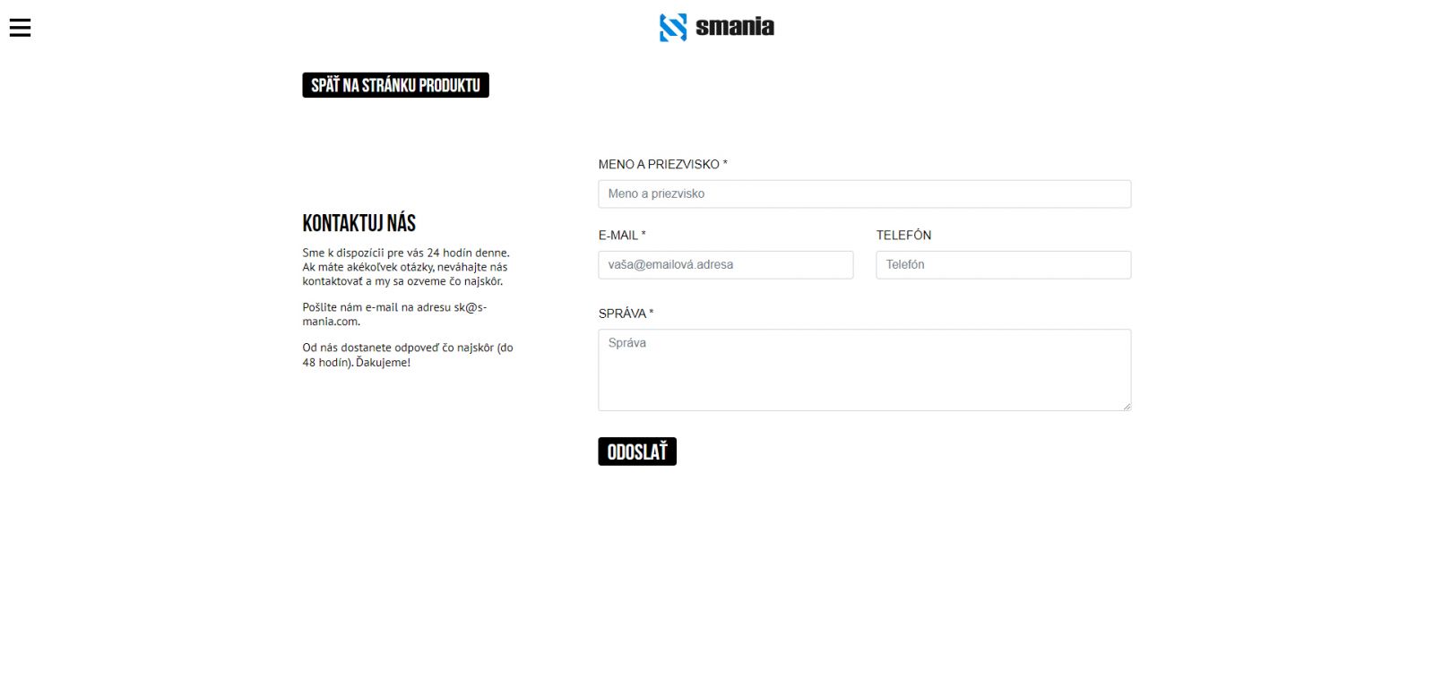 s-mania.com kontakt